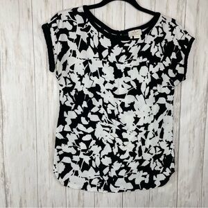 Kate Spade white and black blouse size 2
